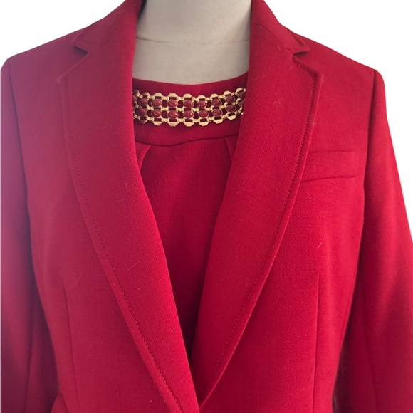 Talbots 2-Piece Lined Wool Blend‎ Dress & Blazer - Picture 2 of 11